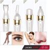 DABEDE USB Rechargeable Ear Nose Hair Trimmer Clippers for Women & Men, Eyebrow Trimmer Facial Ear Hair Trimmer Painless Nose Hair Remover Waterproof view 3