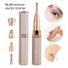 4 in 1 Eyebrow Razor,Painless Face Shavers for Women, Facial Hair Remover Kit, USB Rechargeable & Nose Hair Remover for Eyebrow, Nose, Lips, Face, Body, Chin, Arms view 2