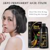 Bablabear Black Hair Dye Shampoo for Gray Hair, Semi-Permanent Hair Color Shampoo for Women and Men, Herbal Ingredients, 3 in 1 100% Grey Coverage.Lasts 30 Days/500ml/Natural herbal Ingredients view 4