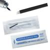 0.18mm Microblading Needles,Disposable Eyebrow Tattoo Needles for Permanent Makeup Machine Supplies Manual (Black S7) view 1