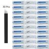 0.18mm Microblading Needles,Disposable Eyebrow Tattoo Needles for Permanent Makeup Machine Supplies Manual (Black S7) view 3