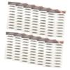 Lurrose Eyebrow Transfer Stickers 12pcs Eyebrow Stickers Hair- Eyebrow Stickers Eyebrow Transfer Eyebrows Eyebrow Tool Waterproof Stickers Eyebrow Stickers Bionic 6 Transfer Paper Cejas view 1