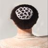 12pcs Women Hair Bun Covers and Scrunchie Makers - Stretchy Elastic Ballet Bun Hair Nets, Hair Styling Accessories for Girls and Dance (MX2) view 3
