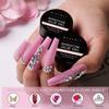 Makartt Nail Rhinestone Glue Gel with Brush Pen Set, 15ml Clear Nail Gem Glue Gel Bundle with UV Gloves for Nail Lamp Gel Curing, UPF50+ UV Protection Gloves for Manicures Dryer view 3