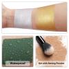 BOBISUKA Gold Face Paint Stick, Waterproof Metallic Golden Full Body Paint Sticks, Blendable Painting Kit for Halloween Makeup SFX Cosplay Special Effects Fancy Parties Cosplay Costume Stage view 3