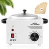 Single Wax Warmer Professional Electric wax Heater for Hair Removal- Wax Pot with 50pcs Sticks Heat up Quickly & Fahrenheit Dial, Paraffin Facial Skin Body SPA Salon Equipment view 1