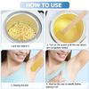Single Wax Warmer Professional Electric wax Heater for Hair Removal- Wax Pot with 50pcs Sticks Heat up Quickly & Fahrenheit Dial, Paraffin Facial Skin Body SPA Salon Equipment view 3