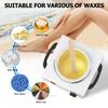 Single Wax Warmer Professional Electric wax Heater for Hair Removal- Wax Pot with 50pcs Sticks Heat up Quickly & Fahrenheit Dial, Paraffin Facial Skin Body SPA Salon Equipment view 4