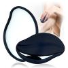 Crystal Hair Eraser,Reusable Crystal Hair Remover Magic Painless Exfoliation Hair Removal Tool, Magic Hair Eraser for Back Arms Legs Fast & Easy Crystal Hair Eraser for Women and Men -Ink Blue view 1