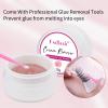 Lash Extension Remover 15g Cream Eyelash Extension Remover Quickly and Low Irritation Lash Remover for Lash Extensions Sensitive Skin Eyelash Glue Remover for Salon Lash Glue Remover by FADLASH(Peach) view 3