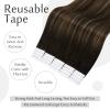 Full Shine Balayage Tape in Hair Extensions 16 Inch And 18 Inch Tape in Human Hair 100 Gram view 3