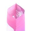 100PCS Cute Gradient Mylar Bags for Makeup Kits with Zipper Seal Packaging Bags for Acrylic Nails &Lashes with Window 15 x 22 cm (Gradient Pink) view 3