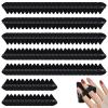 WEBBYBEAR 150 Pcs Powder Puff Face Soft Triangle Makeup Puff for Loose Powder Mineral Powder Body Powder Velour Cosmetic Foundation Wet Dry Sponge Makeup Tools (Black) view 1
