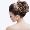 Szydbhd set optional French hair clip vintage wedding hair clip gold-plated inlaid artificial rhinestone pearls suitable for gifts (5-piece set) view 3