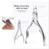 SKIMT Ingrown Toenail Tool Cuticle Scissors Nail Nipper Oblique Mouth Nail Groove Special Clippers Nail Dead Skin Remover Pedicure Manicure Tools view 2