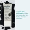 Baebody Double Detox Mud Mask Charcoal Pore Mask, Purifying Charcoal Face Mask, Women/Mens Blackhead Remover Mask, Acne Face Mask, Pore Cleansing Mask view 2