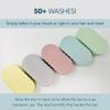 BOTTLE NONE | be BRIGHT Travel Set Includes be Bright Shampoo and Conditioner Bars for Blond, Natural Red & Grey Hair with Travel Soap Dish | PH Balanced/Salon Grade/Natural | 50+ Washes view 3