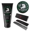 Bossman Men's Grooming Kit: Metal Comb, Relaxing Beard Balm, and Fortify Intense Beard Conditioner view 1