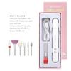 Daily Charme DRILLmini Lightweight Portable Nail E-File, Professional Rechargeable Cordless Nail Drill Machine Kit for Manicure Pedicure Nails, Includes 6 Different Drill Bits, for DIY Home / Salon view 3