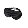 Branche Beauty Silk Eye Mask Pour Homme - Stylish 100% 6A Silk 22 Momme Sleep Mask, Eye Cover, Shade Blindfold Sleeping Mask for Luxury Sleep for Men Gifts for Him (Black) view 2