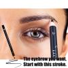 Dark Brown Eyebrow Pencils Set, 12PCS Waterproof Eye Liner PencilsLong-lasting Dark Brown Eyeliner Pencil Set, Easy to Color Eye Brow Pencils for Women Eye Makeup Pencil view 3
