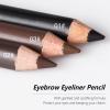 Dark Brown Eyebrow Pencils Set, 12PCS Waterproof Eye Liner PencilsLong-lasting Dark Brown Eyeliner Pencil Set, Easy to Color Eye Brow Pencils for Women Eye Makeup Pencil view 4