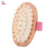 AnHua Natural Hand-Held Wood Massager Circulation Body Brush SPA Skin Brush Cellulite Reducer-Pink view 2