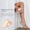 AnHua Natural Hand-Held Wood Massager Circulation Body Brush SPA Skin Brush Cellulite Reducer-Pink view 3