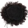Messy Bun Hair Synthetic Afro Puff Drawstring Ponytail Extension Short Afro Kinky Curly Hair Bun Synthetic Hair Pieces Bun Extensions for Black Women Real Human Hair Buns (Color : FB12-27) view 4