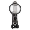 DOACT Nail Clippers Set with Removable Magnifying Glass, Black, Portable Fingernail and Toenail Care Tools view 3