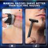 Jutom 100 Pcs Twin Blade Disposable Razors Bulk with Safety Cap Stainless Steel Shaving Razors Bulk Multipurpose Portable for Men Women Bathing Hotel Travel Camping Charity Apartment view 3