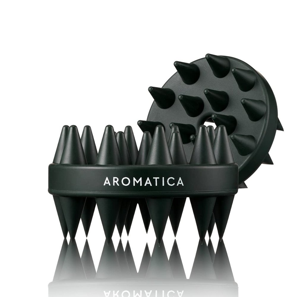 AROMATICA Dual Scalp Care Shampoo Brush - Retrieve Nourished Hair with Scalp Scaling and Deep Cleansing, Mother's Day Gifts