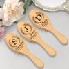 Set of 3 Personalized Massage Combs, Bridal Party Proposal Gift, Perfect for Maid of Honor, Bridesmaids, and Women view 2