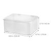 Zerodeko Plastic Phone Case Organizer Container Box for Organizing Hair Combs Sprays Nail Supplies Makeup Cosmetics view 2