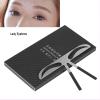 3 Types Professional Eyebrow Stencil, Shaping Template DIY Shaping Define Ruler Makeup Tool (Lady Eyebrow) view 2
