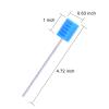 100 PCS Disposable Mouth Swabs Sponge - Oral Care Swabs Unflavored & Sterile Disposable Dental Swabsticks for Mouth & Gum Cleaning Blue view 2