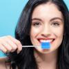 100 PCS Disposable Mouth Swabs Sponge - Oral Care Swabs Unflavored & Sterile Disposable Dental Swabsticks for Mouth & Gum Cleaning Blue view 4