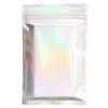 100PCS Rainbow Holographic Double-Sided Zipper Bags for Cosmetics and Makeup (10x15cm (4x6") (8.5x13cm (3.3x5.1")) view 2