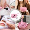 100 pcs Compressed Facial Mask Sheet DIY Facial Mask Paper Cotton Mask Sheet with Mask Bowl Set for Home Travel view 3