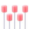 BVN Oral Care Swabs, 100 Pcs Disposable Mouth Cleaning Spong Swabs. (Plum Flower-100 PCS) view 1