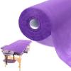 Buryeah 1 Roll 50 Pieces Disposable Non Woven Bed Sheets Massage Table Sheets Lash Bed Cover for Spa, Tattoo, Beauty Salon, Hotels, 32 x 71 Inch(Purple) view 1