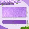 Buryeah 1 Roll 50 Pieces Disposable Non Woven Bed Sheets Massage Table Sheets Lash Bed Cover for Spa, Tattoo, Beauty Salon, Hotels, 32 x 71 Inch(Purple) view 3