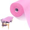 Buryeah 1 Roll 50 Pieces Disposable Non Woven Bed Sheets Massage Table Sheets Lash Bed Cover for Spa, Tattoo, Beauty Salon, Hotels, 32 x 71 Inch(Pink) view 1