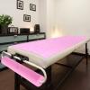 Buryeah 1 Roll 50 Pieces Disposable Non Woven Bed Sheets Massage Table Sheets Lash Bed Cover for Spa, Tattoo, Beauty Salon, Hotels, 32 x 71 Inch(Pink) view 2