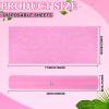 Buryeah 1 Roll 50 Pieces Disposable Non Woven Bed Sheets Massage Table Sheets Lash Bed Cover for Spa, Tattoo, Beauty Salon, Hotels, 32 x 71 Inch(Pink) view 3