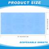 Mixweer 30 Pcs Oilproof and Waterproof Massage Table Sheets Fitted Spa 39 x 87 Inches Bed Cover Disposable Protective Sheets for Beauty Salon Skincare(Blue) view 2