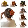 6 Pieces Elegant Large Flower Hairpins Duckbill Hair Clips for Women Girls Flower Ponytail Claw Clip Hair Barrettes Pins Hair Accessories view 1