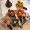 6 Pieces Elegant Large Flower Hairpins Duckbill Hair Clips for Women Girls Flower Ponytail Claw Clip Hair Barrettes Pins Hair Accessories view 2