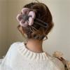 6 Pieces Elegant Large Flower Hairpins Duckbill Hair Clips for Women Girls Flower Ponytail Claw Clip Hair Barrettes Pins Hair Accessories view 4