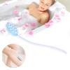 Lotion Applicator and Massager, Long Handle Easy Reach for Sunscreen, Cream, Shower Gel on Back, Legs and Feet, Long Shower Bath Brush, Easily Roll On Dispenser view 2